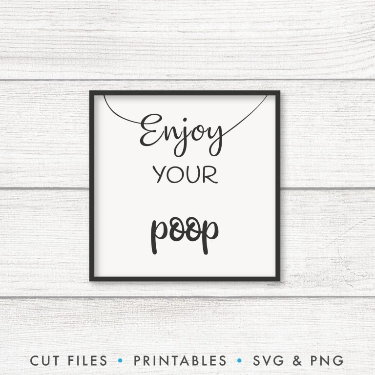 Enjoy Your Poop – Origin SVG Art