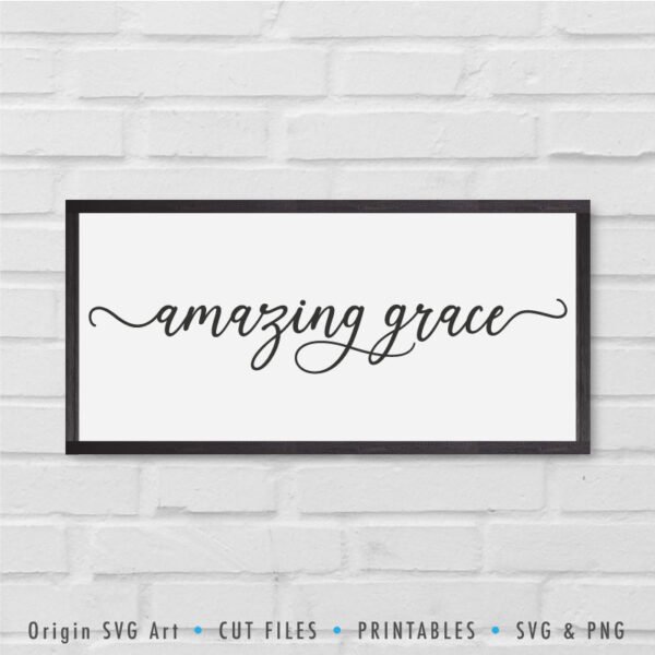 Amazing Grace SVG - Image 2