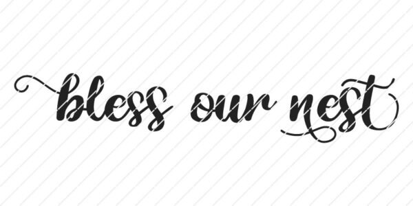 Bless Our Nest SVG - Image 3