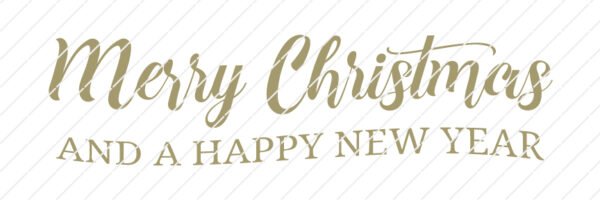 Merry Christmas and Happy New Year for Cricut Cutting File - Image 2