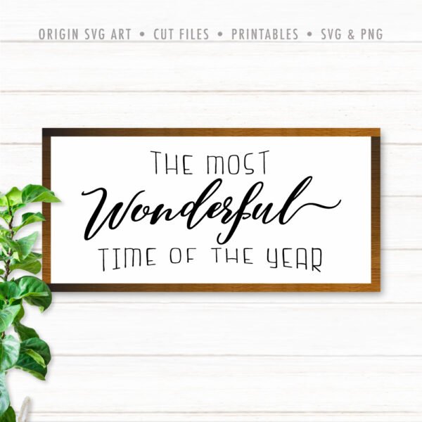 most wonderful time