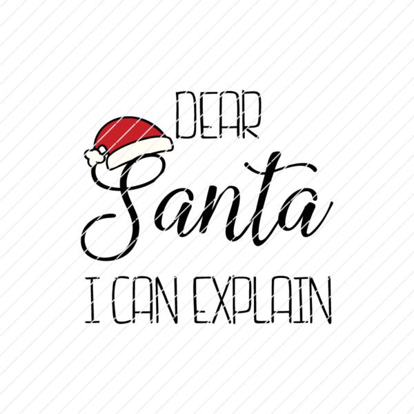 dear santa svg