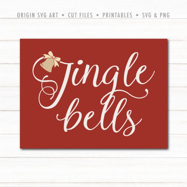 Jingle Bells SVG Vector Image and PNG – Origin SVG Art