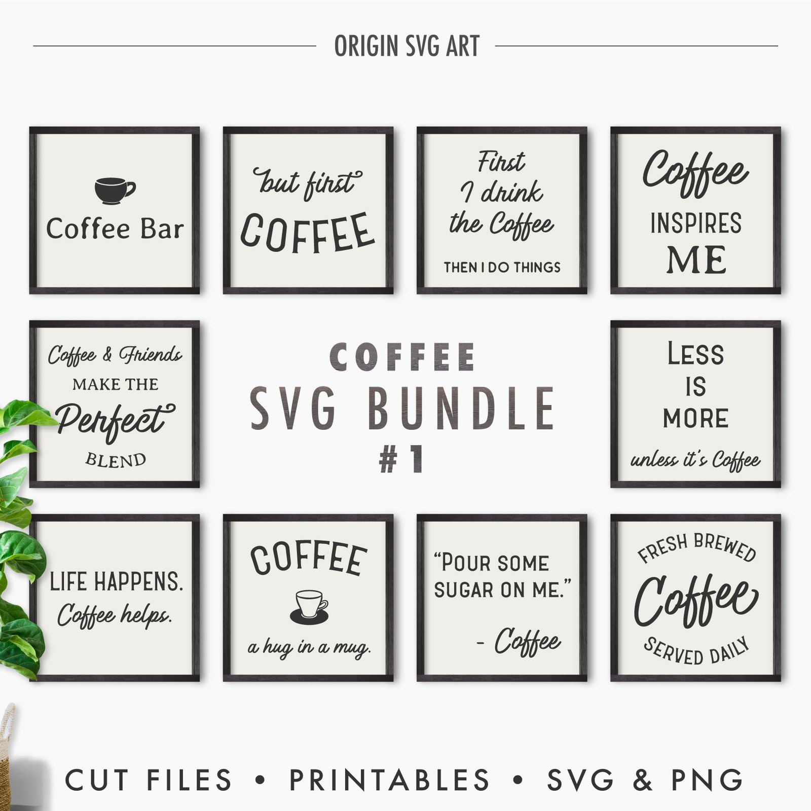 Download Coffee Svg Bundle 01 Origin Svg Art