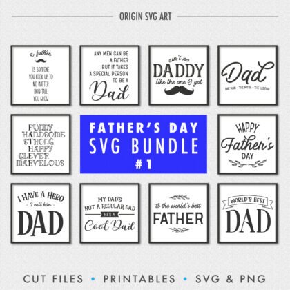Father's Day SVG Bundle