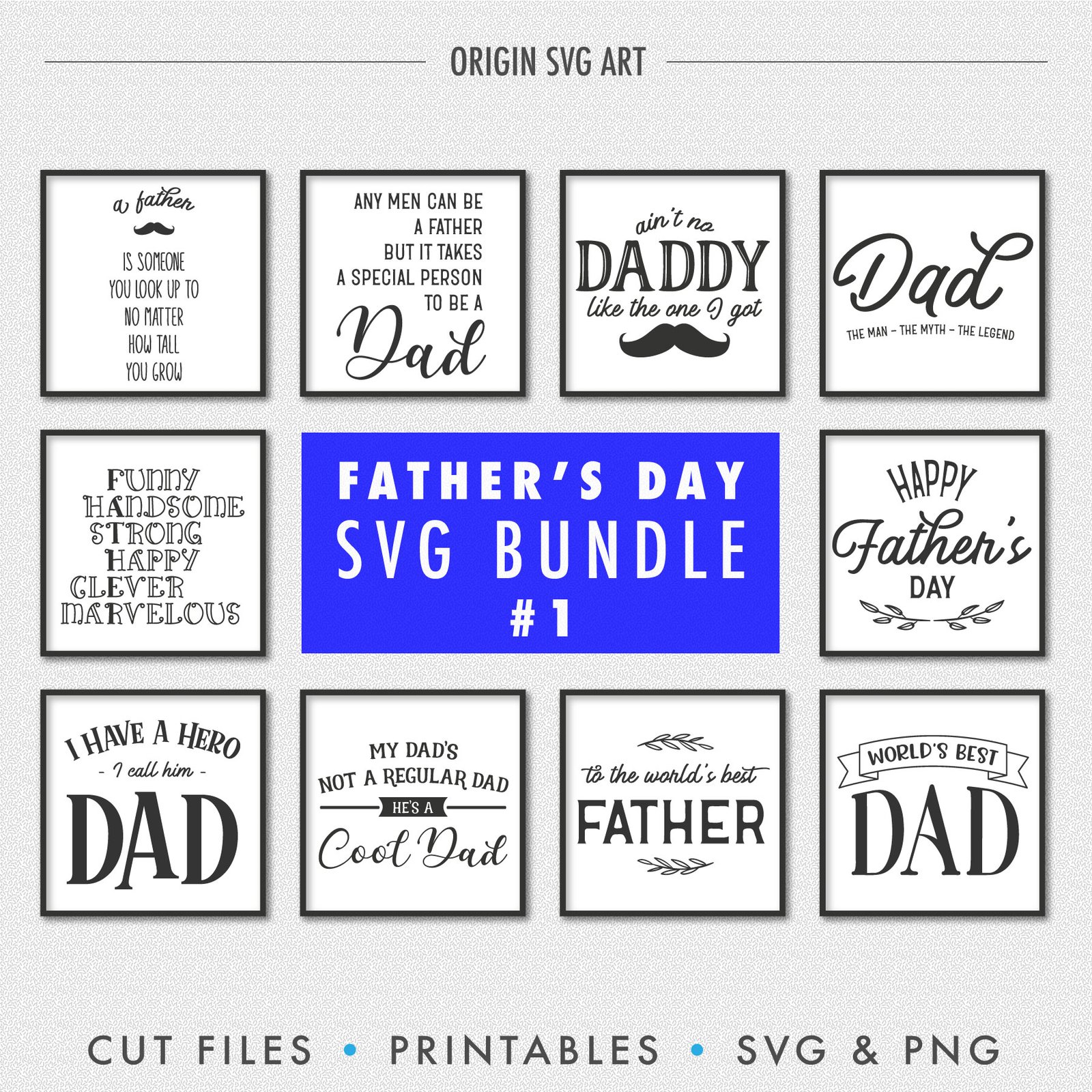 Download Father's Day SVG Bundle - Origin SVG Art