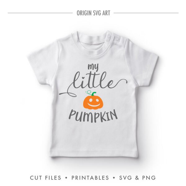 My Little Pumpkin, Halloween SVG - Image 2