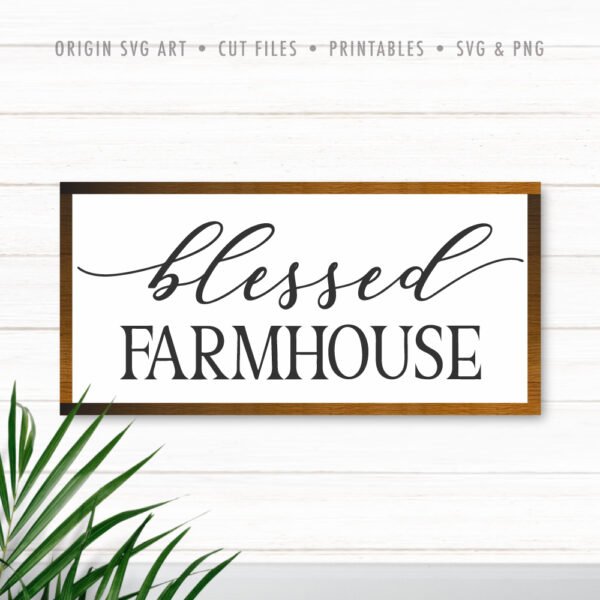 Blessed Farmhouse SVG