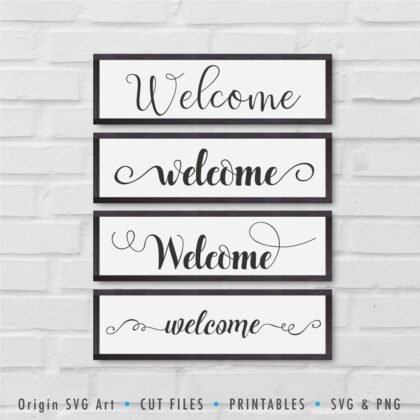 Welcome SVG Bundle
