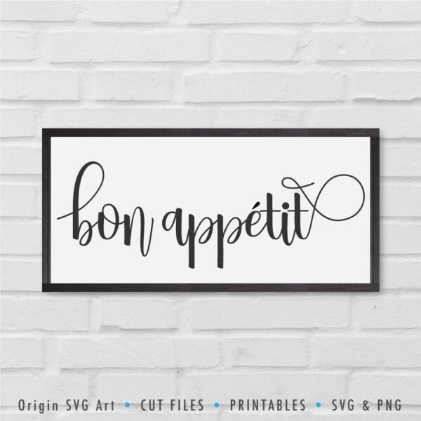 Bon Appetit SVG - Image 2