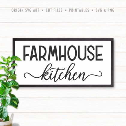 Farmhouse Kitchen SVG