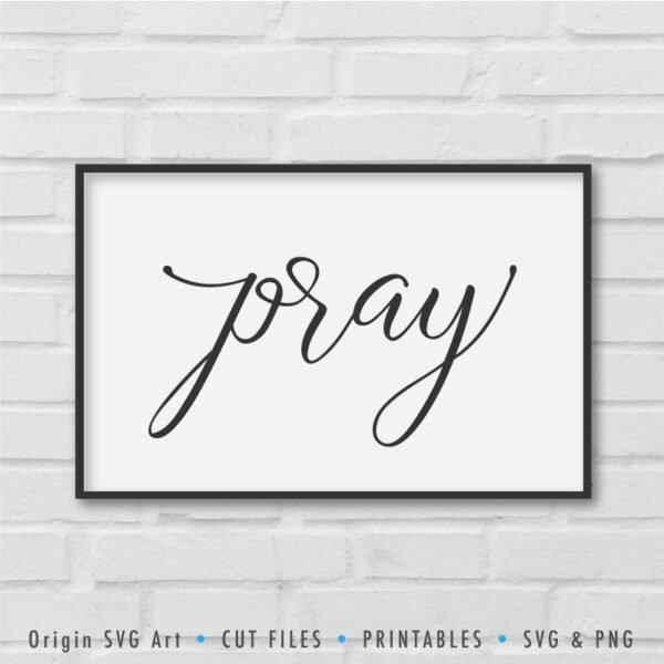 Pray SVG - Image 2