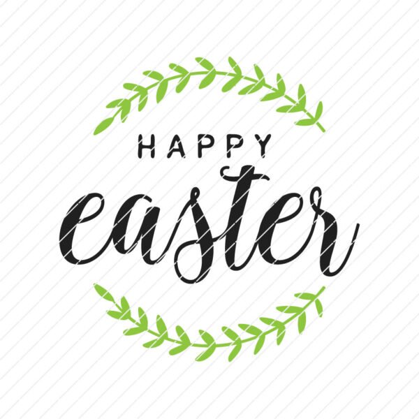Happy Easter SVG - Image 3