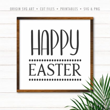 Happy Easter SVG