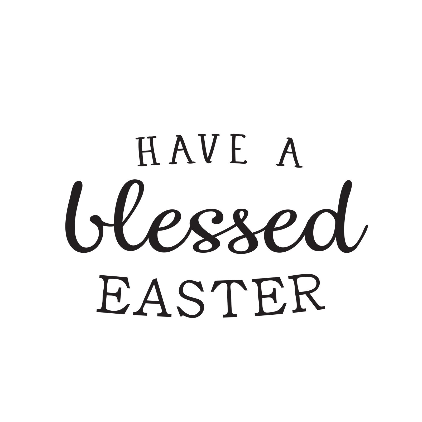 Have A Blessed Easter SVG - Image 3