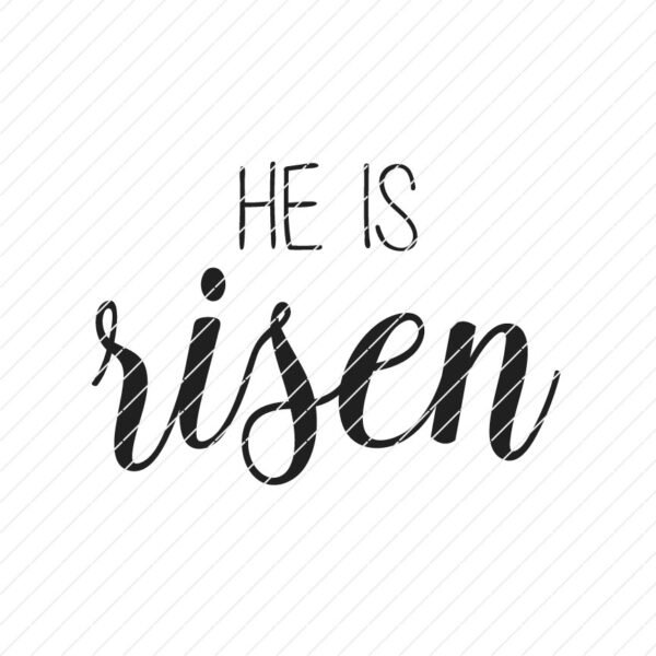 He Is Risen SVG - Image 4