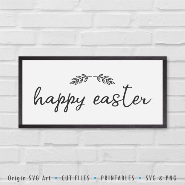 Happy Easter SVG - Image 3