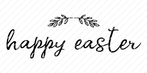 Happy Easter SVG - Image 5