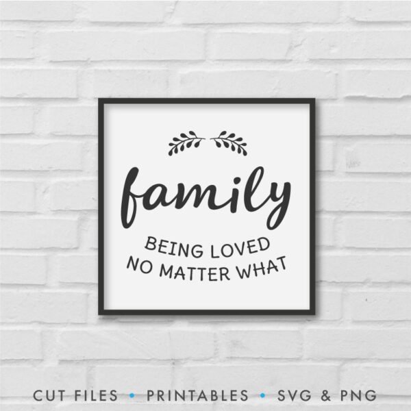 Family being loved no matter what SVG - Image 4