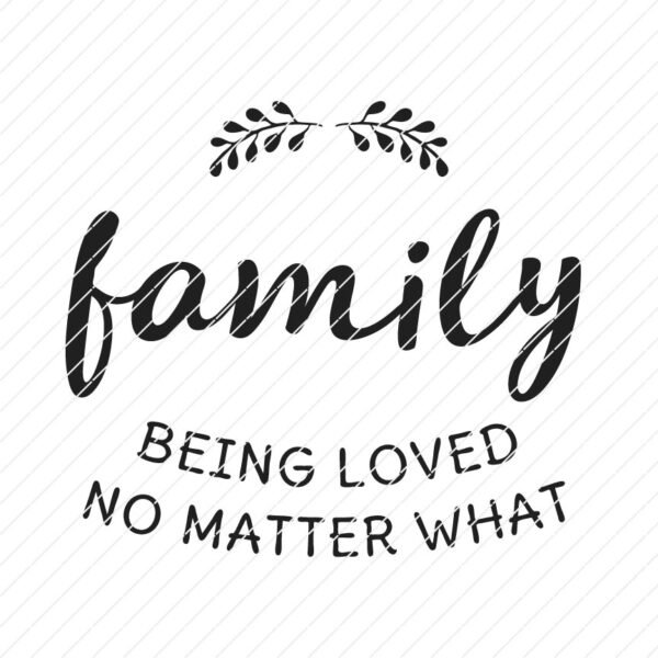 family wallsign svg