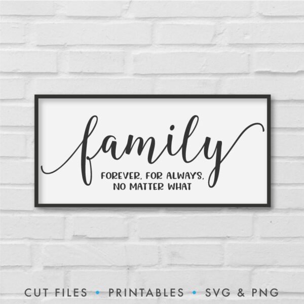 family wall sign