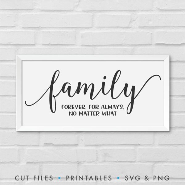 family svg design