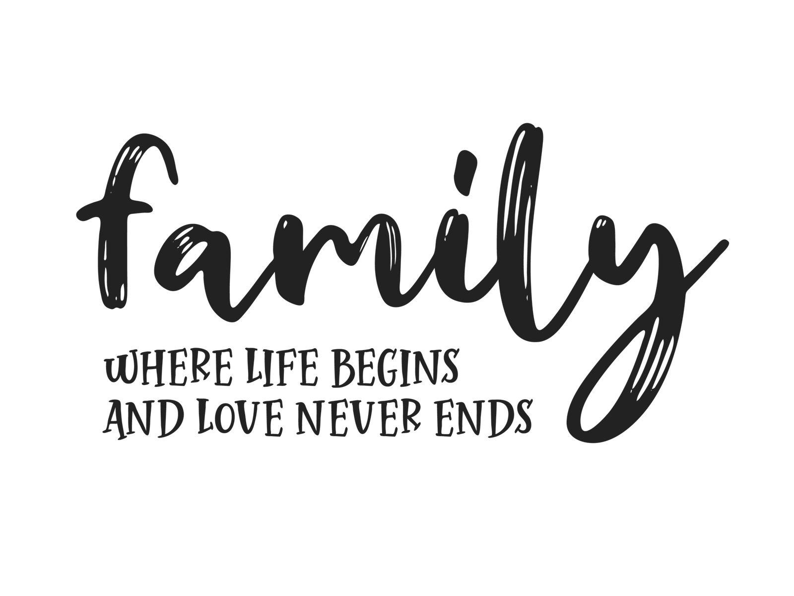 Family lifes greatest gift cut file - Image 5