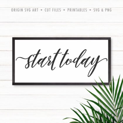 Start Today SVG