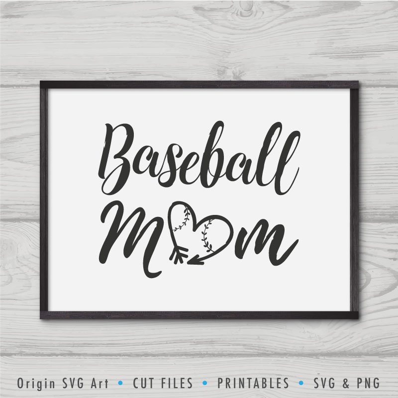 Download Baseball Mom SVG - Origin SVG Art