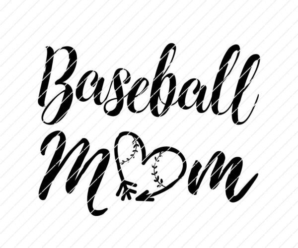 Baseball Mom SVG