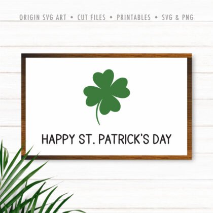 Happy St. Patrick's Day SVG