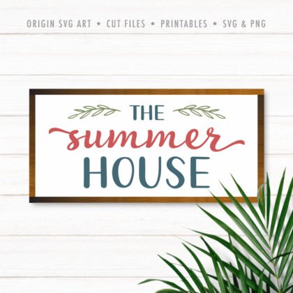 The Summer House SVG