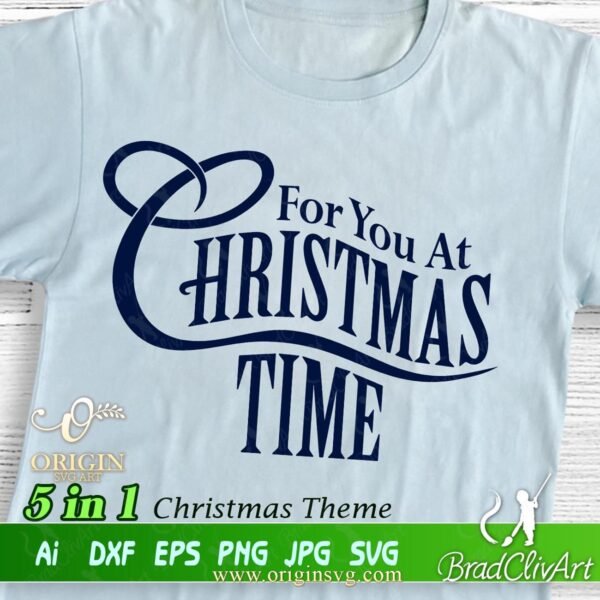 Merry Christmas wish SVG bundle - Image 6