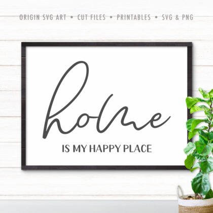 home is happy place