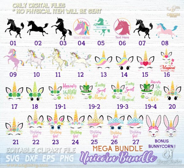 unicorn complete set