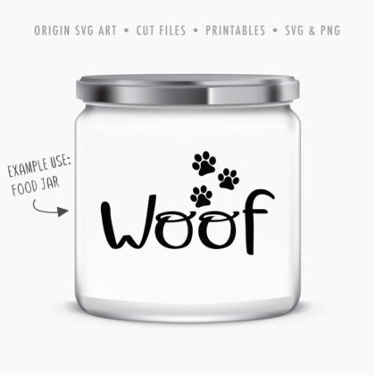 dog-treat-jar-01-woof svg