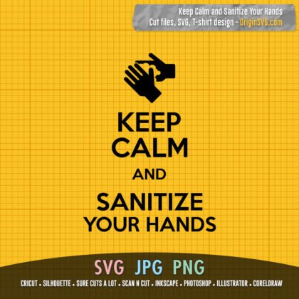 Keep Calm and Sanitize Your Hands