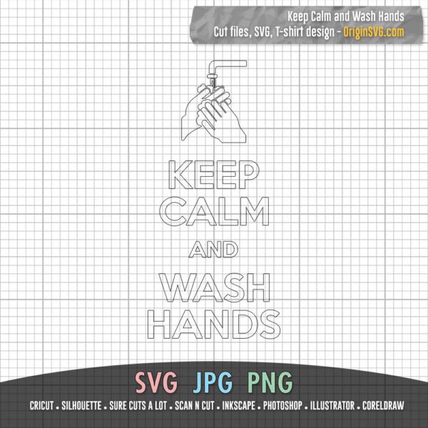 Keep Calm and Wash Hands