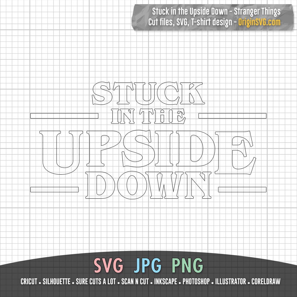 Stuck on You Lettering. SVG.