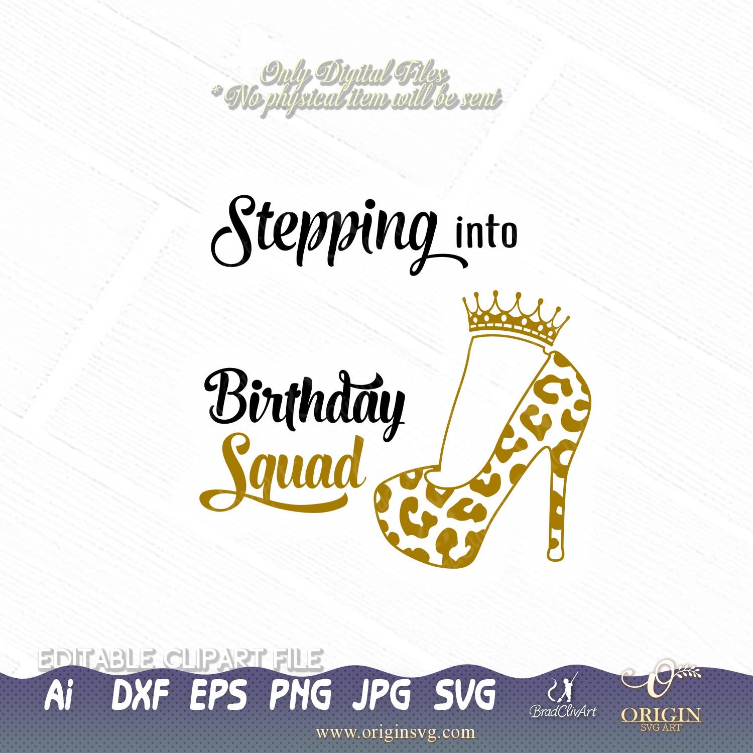 Download Leopard Stepping Into My Birthday Queen And Squad Custom Number Origin Svg Art