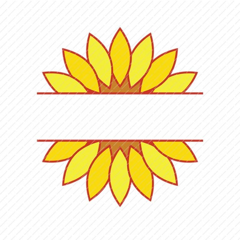 Free Free 316 Sunflower Monogram Frame Svg SVG PNG EPS DXF File