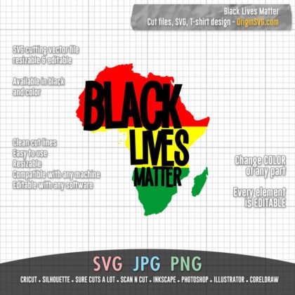 Black Lives Matter SVG