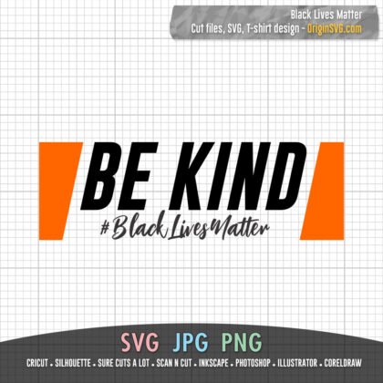 Black LIves Matter - Be Kind