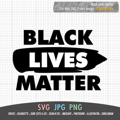 Black Lives Matter SVG