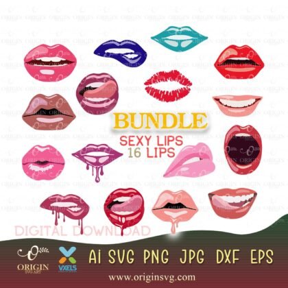 sexy lips svg