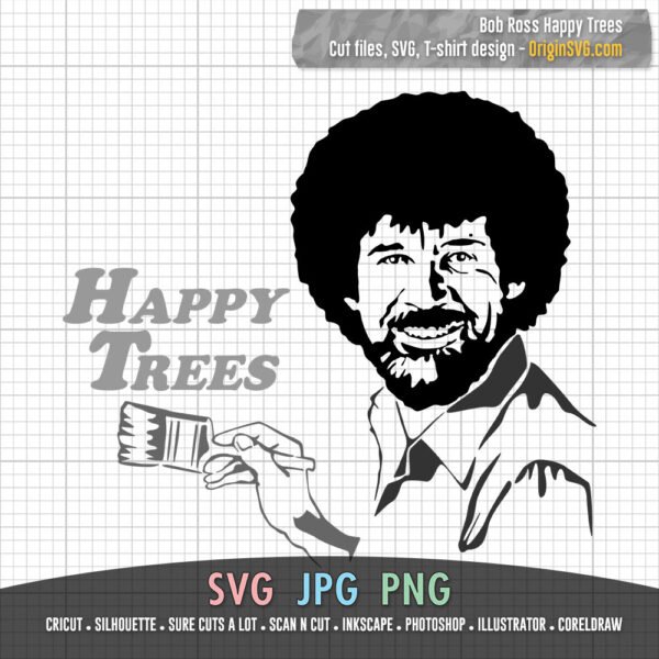 Bob Ross Happy Tree