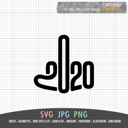 F Word 2020 Middle Finger Year 2020 Design