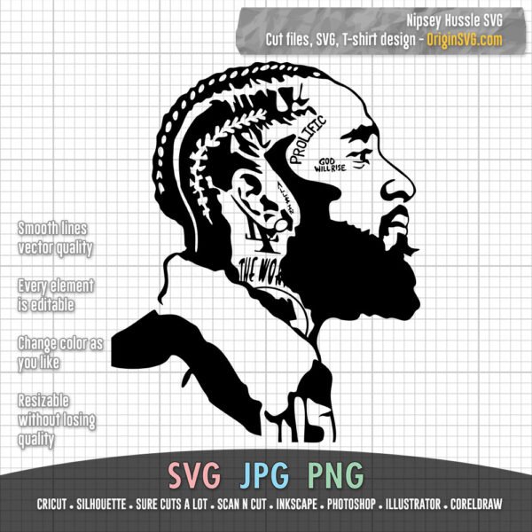 Nipsey Hussle SVG