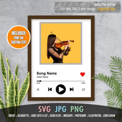 audio player control button SVG