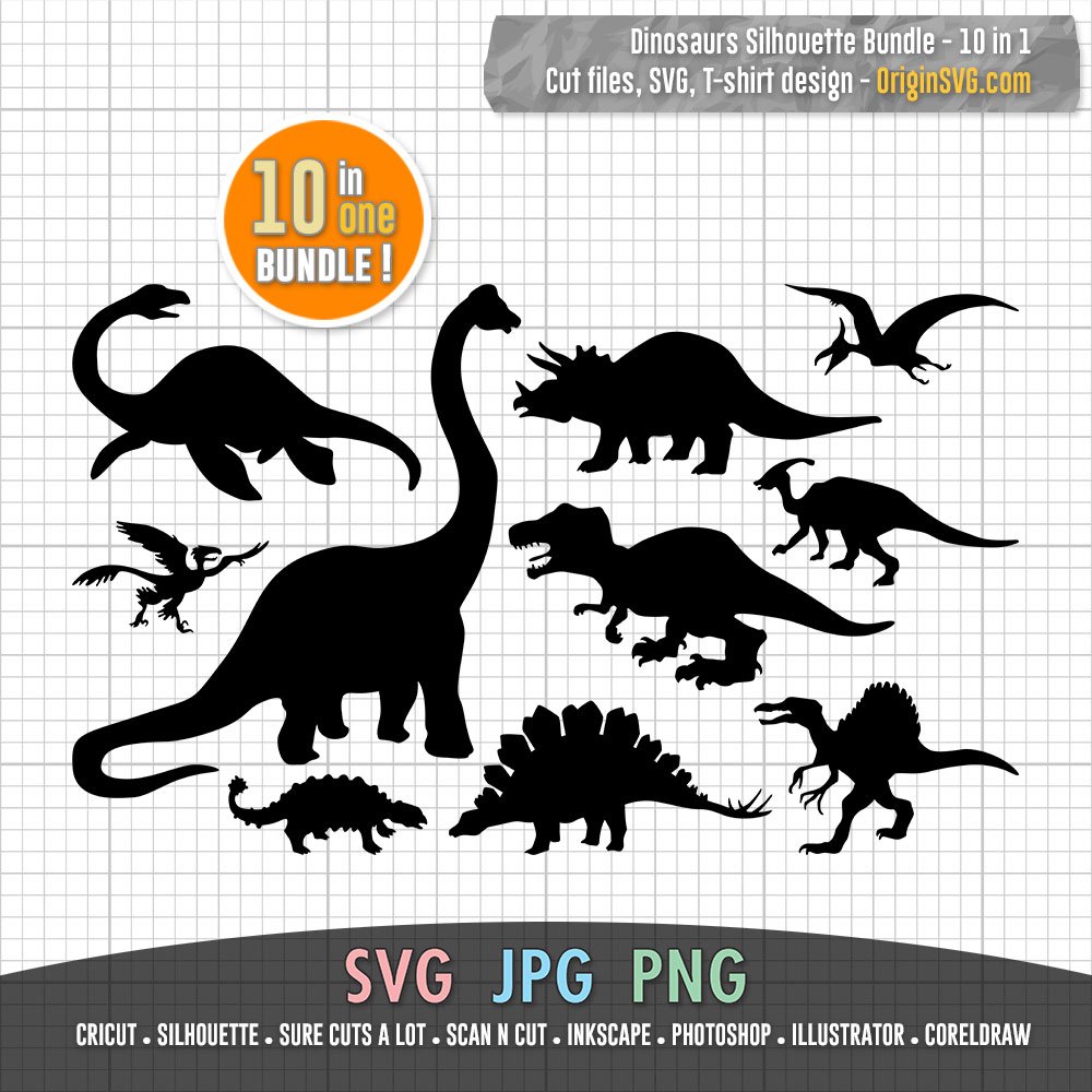 T Rex Dinosaur Cartoon Standing PNG & SVG Design For T-Shirts